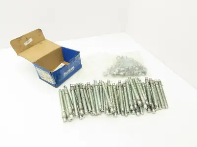 Red Head WS-1254G Wedge Anchor Concrete 1/2" x 5-1/2" Galvanized Lot of 48