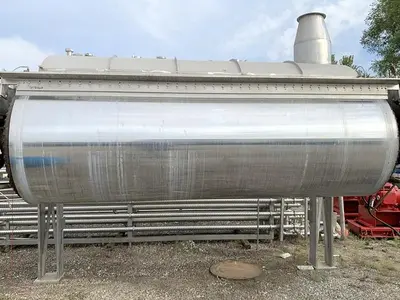 Dryer, Drum, Double, 42" x 120", Chrome, Beloit/Overton, 100 PSI #D745510