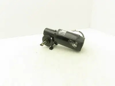 Bodine 32D5BEPM-5F Gearmotor 1/8Hp 130VDC 20:1 Ratio 125 RPM LH Output 5/8"Shaft