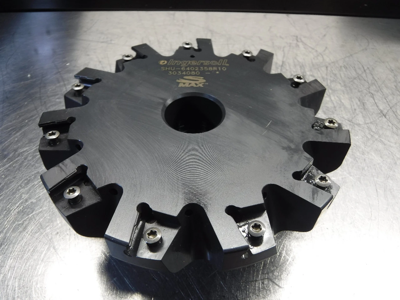 Ingersoll 6.50" Indexable Facemill 1.50" Arbor SHU-6402358R10 (LOC167)