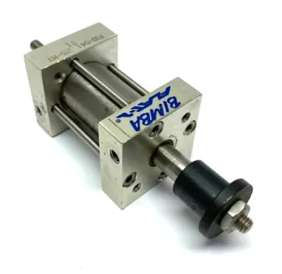 FSD-041.25-MT | Bimba  Flat-1 Square Pneumatic Cylinder 3/4" Bore 1.25" Stroke - Used