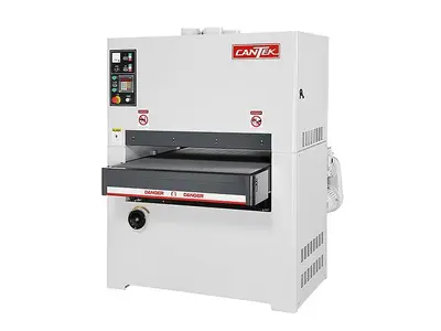 CANTEK | S432 43″ TWO HEAD WIDEBELT SANDER