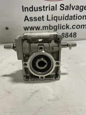 Hydromec V335001 Right Angle Dual Worm Gearbox/Speed Reducer 1:5