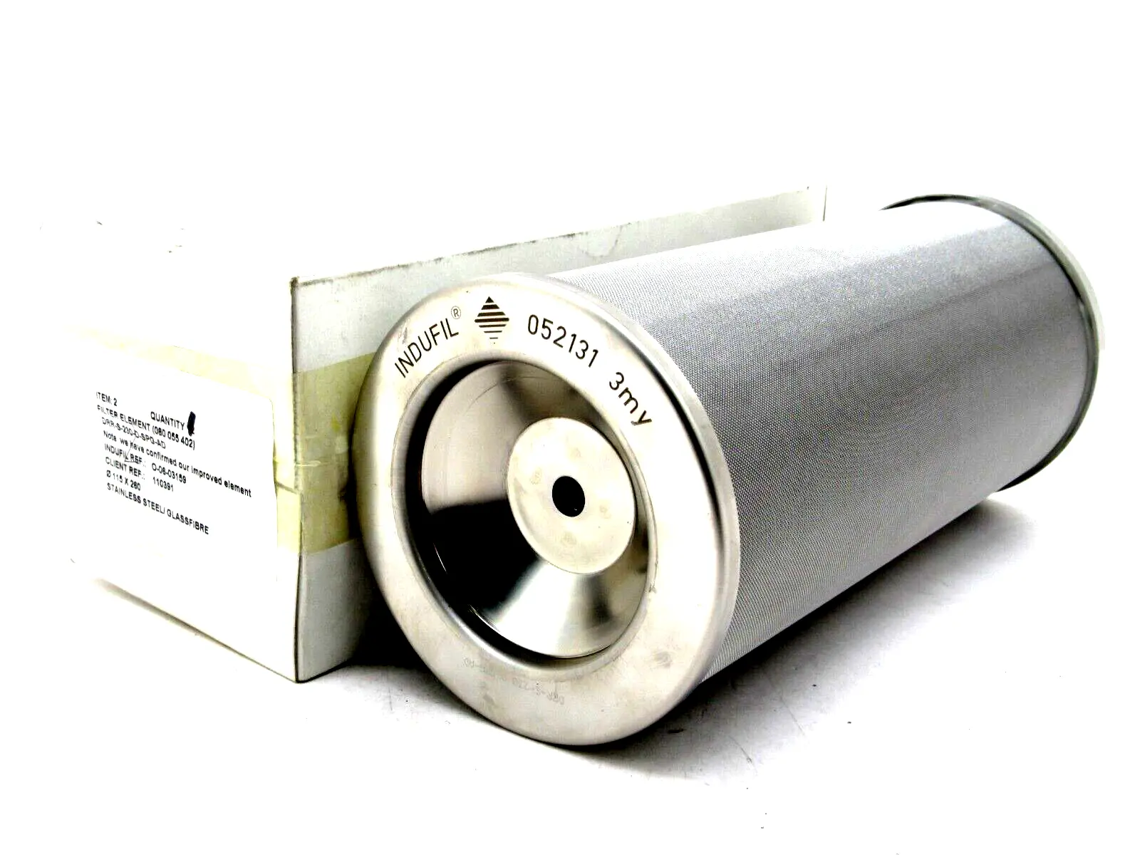 NEW INDUFIL DRR-S-230-D-SPG-AD FILTER ELEMENT (080055402) DRRS230DSPGAD