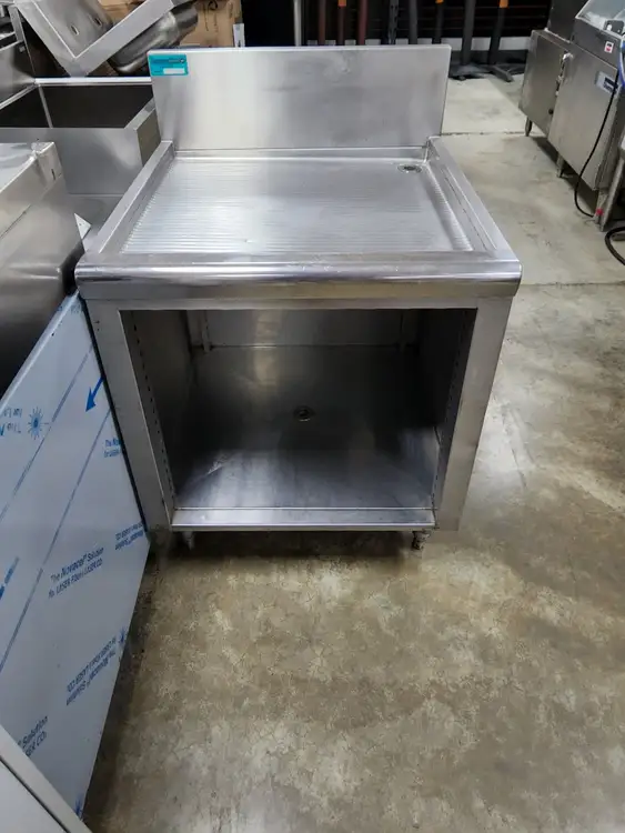 Used FalconRestaurantSupply Used Supreme Metal Stainless Steel Underbar Drainboard - Used - SS36 Underbar Equipment Illinois US | Falcon Restaurant Supply #1376836