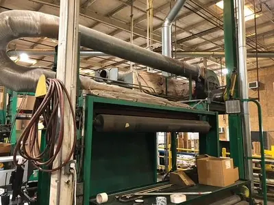 USED BLACK CLAWSON TDL TWO DRUM WINDER