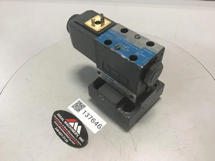 Used VICKERS DG4V-3-2A-M-U-HL7-60 Valves/Fittings Michigan US | Ideal Machinery #593811
