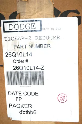 NEW DODGE 26Q10L14 TIGEAR-2 GEAR REDUCER