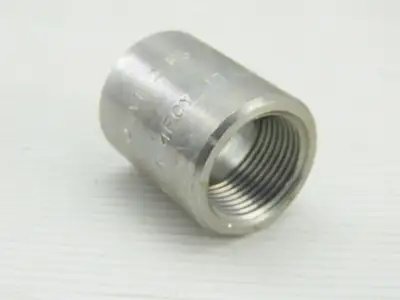 S.150 A182 F316 3/4" Stainless Steel NPT Coupling Lot Of 5