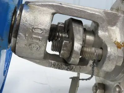 DSI 2-300 Stainless Gate Valve 2" Flanged Class 300 720PSI Rising Stem API603