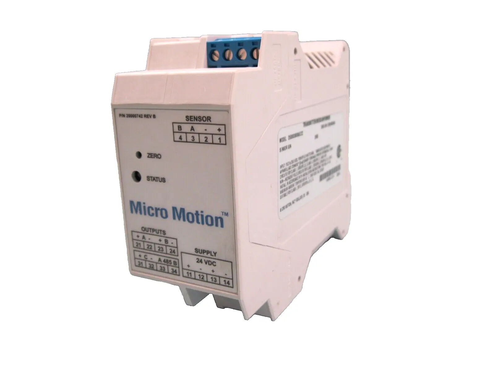 USED Micromotion 2500 B3BBBAEZZZ