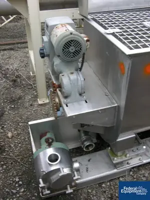 USED Process Engineering 25 CU FT PROCESS ENG PADDLE BLENDER, S/S, 2 HP