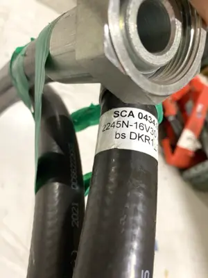 New | in-Stock ATLAS COPCO SCA HOSE 2245N-16V30 X 4.000 BS DKR1_1/4" Hoses | Maverick Industrial Sales #1107418