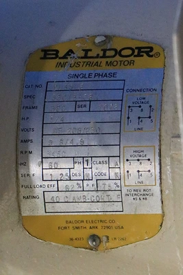 USED 1979 Cyclo Blast P/N 300281-3224-F, 1979, DUST COLLECTOR