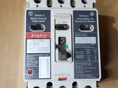 USED WESTINGHOUSE HMCP007C0S