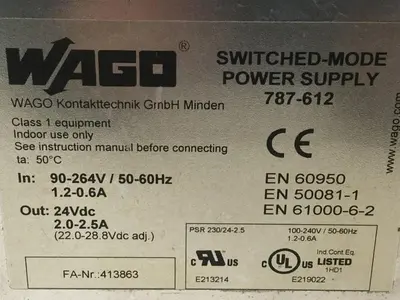 USED WAGO 787-612
