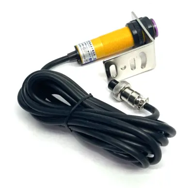 USED HUCHDO DIFFUSE PHOTOELECTRIC SENSOR NPN 7-50CM RANGE E3F-DS50CA