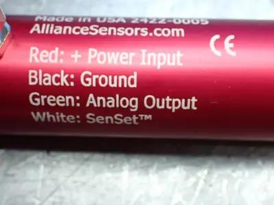 NEW ALLIANCE SENSORS GROUP LRLI27200R0020A