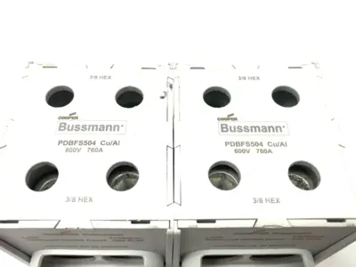 USED COOPER BUSSMANN POWER DISTRIBUTION BLOCK