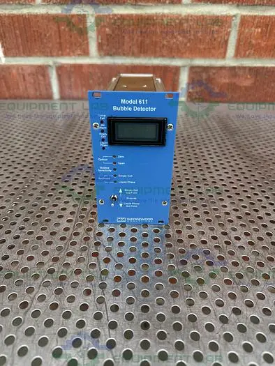 Used WEDGEWOOD ANALYTICAL / ENDRESS + HAUSER OUM611 - 2AA1 BUBBLE DETECTOR Sensors California US | Equipment Lab #485664