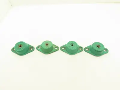 VMC R-3 Vibration Isolator Mount Green Neoprene 750Lb Load  Lot of 4