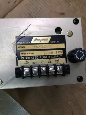 Acopian B24G110 Regulated Power Supply 24VDC 105-125V