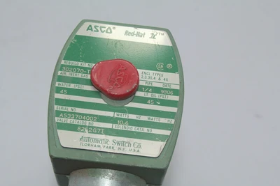 Used ASCO 8262G7T Solenoid Valves California US | Davliegogo LLC #1707492