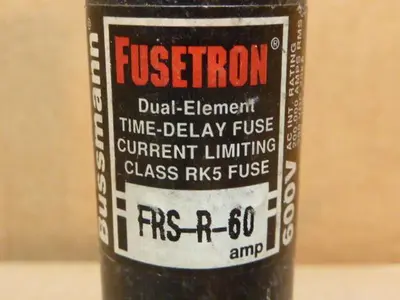 USED FUSETRON FRS-R-60