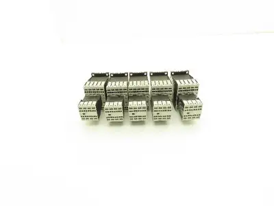 Siemens DIL MC15-01 Contactor 10Hp 600v 3Ph Accessory Block 400v 4A Lot of 5