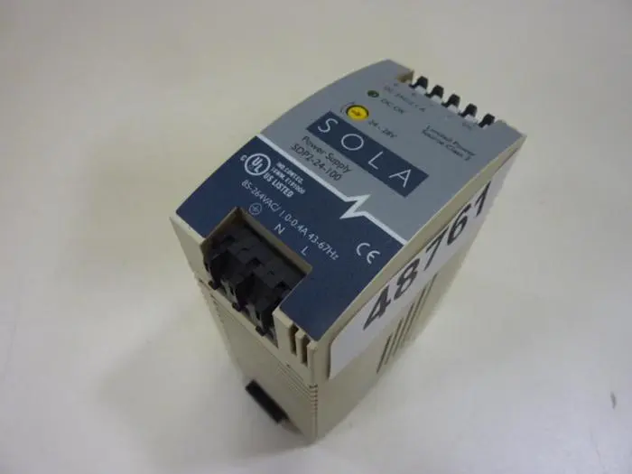 Used SOLA SDP2-24-100 Power Supplies Michigan US | Ideal Machinery #571703
