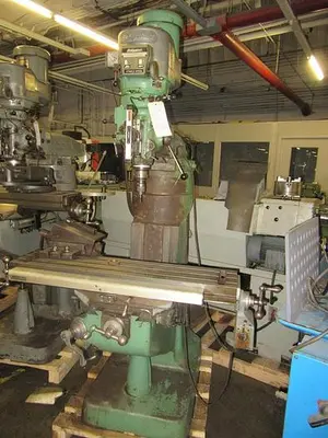 2323-470 Bridgeport  Series 1, Variable Speed, 2HP Ram Type Vertical Turret Milling Machine, Model BR2J