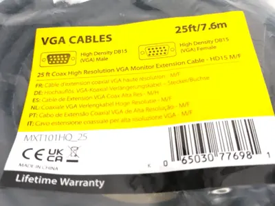 New | in-Stock StarTech MXT101HQ_25 Cable & Wire Michigan US | Maverick Industrial Sales #1473869