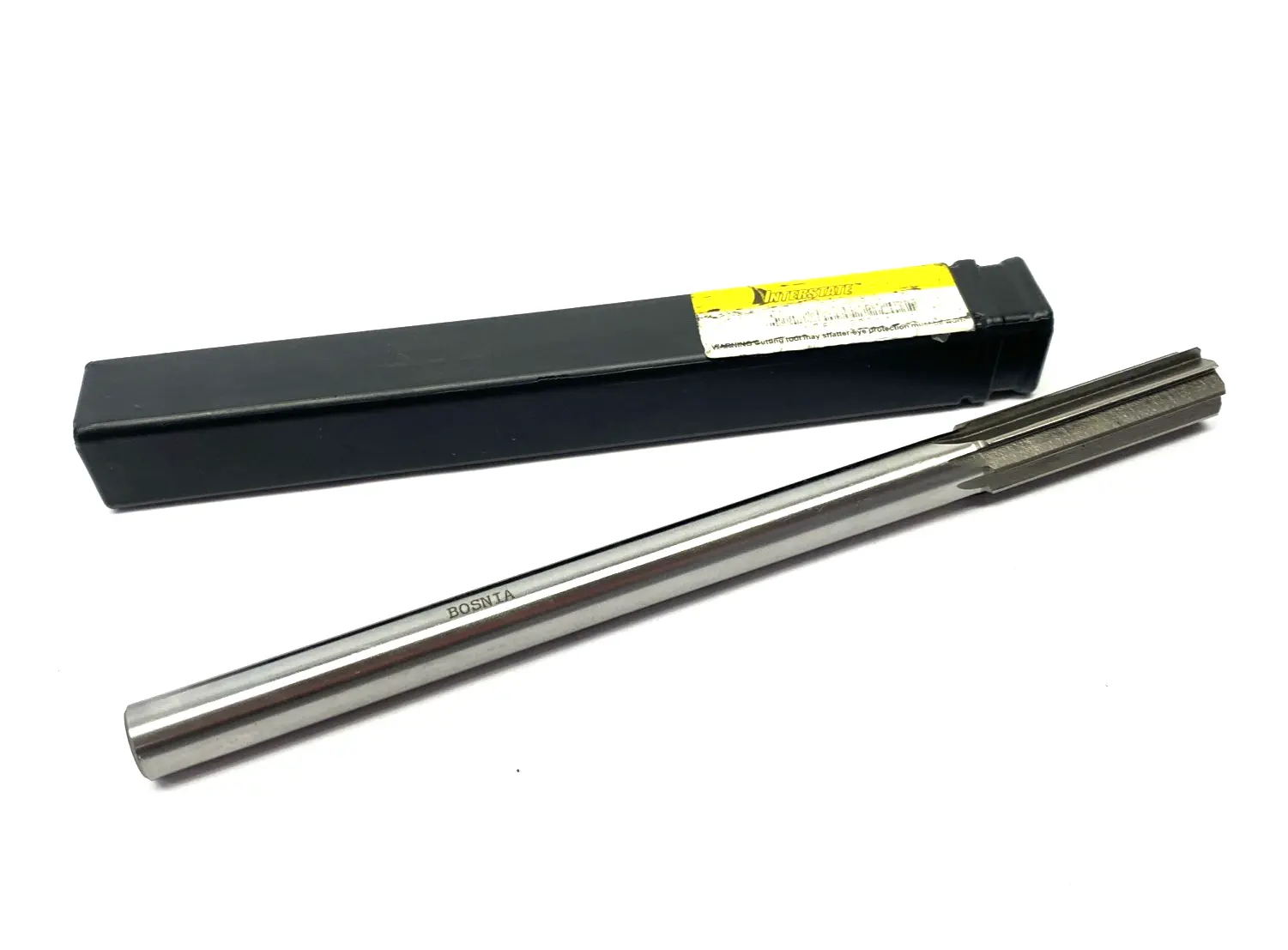 Used Interstate Chucking Reamer: 0.6640", 9" OAL, 2-1/4" Flute Length, Straight H Reamers Michigan US | Maverick Industrial Sales #1397931