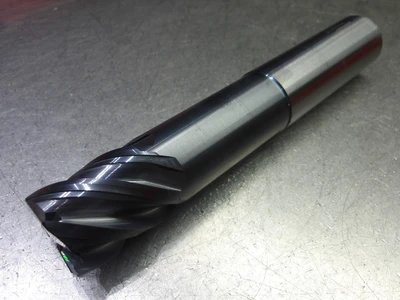 Minicut/VHIcarb 1" 5 Flute Carbide CR Endmill .040" R 6400-40270NF (LOC3374)