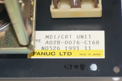 NEW FANUC A02B-0076-C168 OPERATOR INTERFACE MDI/CRT UNIT
