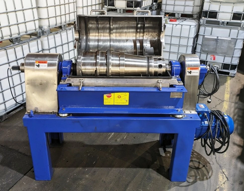 Alfa-Laval NX 314B-31G decanter centrifuge, 316SS.