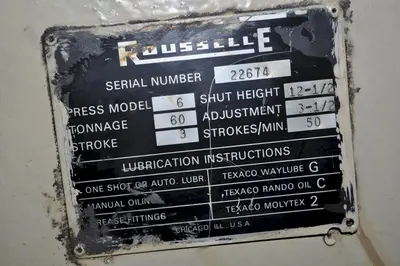 USED ROUSSELLE NO 6