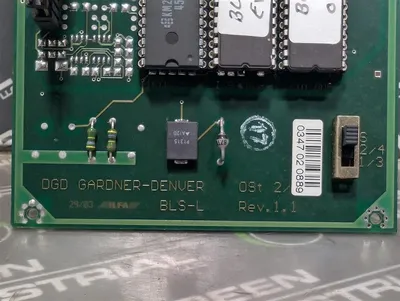 DGD / Garner Denver BLS 1-2W Blower Servo Controller Board Rev. 1.1 Used