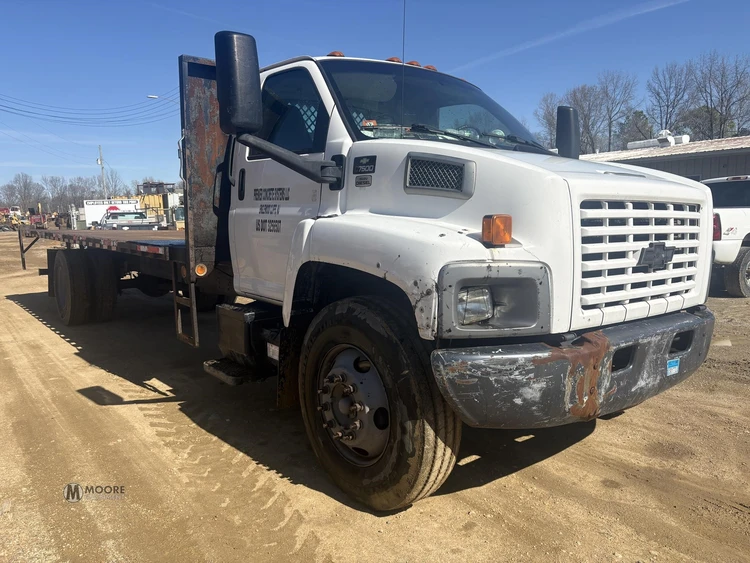 Used 2008 GMC TOPKICK C7500 Flatbed Trucks Tennessee US | Moore Equipment #1517233