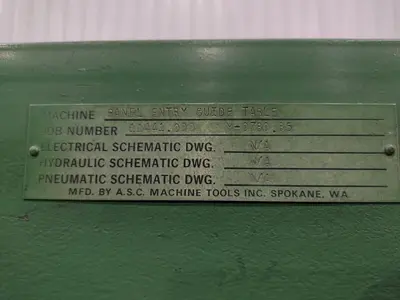 16 STAND X 4" x 36" WIDE R-PANEL ASC ROLLFORMER LINE WITH REEL & CUT OFF, BECK CONTROLS: STOCK #21176