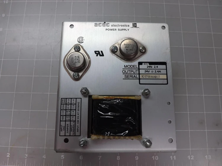 Used EMERSON ACDC ELECTRONICS _UNKNOWN_ AC/DC Power Supplies | OCO Industrial #1646055