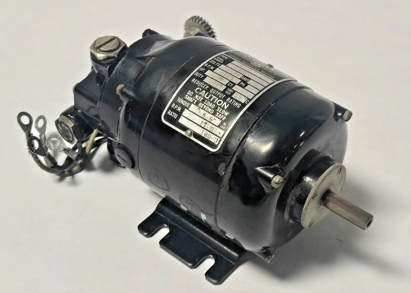 Used Bodine Electric Bodine Electric Company Gearmotor NSH-12R Servo Motors California US | Amiron Machinery #1087675