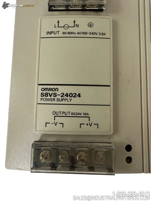Used OMRON S8VS-24024 Power Supplies Kentucky US | Industrial Parts R Us Inc. #1310191