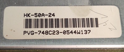 (2) TDK-LAMBDA switching Power Supply HK50A-24 100-120 VAC 24VDC