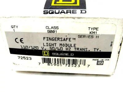 NEW SQUARE D 9001-KM1 PILOT LIGHT SERIES H 9001KM1
