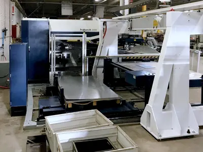 Used 2012 TRUMPF TRUPUNCH 3000 Turret Punches Illinois US | Machine Factory Outlet #1264330