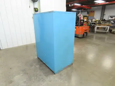Nu-Era Modular Tool Storage Cabinet 10 Drawer 45x28x61" Stanley Vidmar Blue
