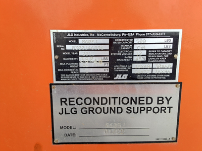 USED 2022 JLG 860SJ