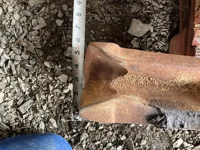 Used AFTERMARKET 5-1/2" X 25" CABLE TOOL CHISEL BIT Drills Pennsylvania US | East West Machinery & Drilling #1417232
