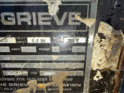 Used GRIEVE 333 Ovens Ohio US | HGR 24 #1265860